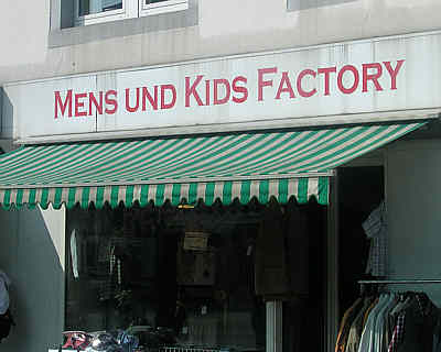 Aachen Trierer Straße Mens und Kids Factory